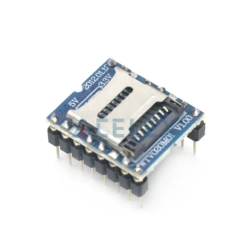 WTV020 WTV020-SD WTV020SD-20SS Mini SD Card MP3 Sound Module For PIC WTV020-SD-16P