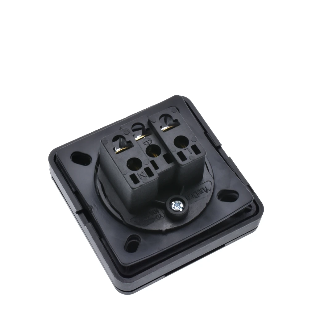 Brazil  Waterproof Dustproof Industrial Socket 10A/20A 250V IP44 AC Power Socket Power Connector Plug Electrical Socket