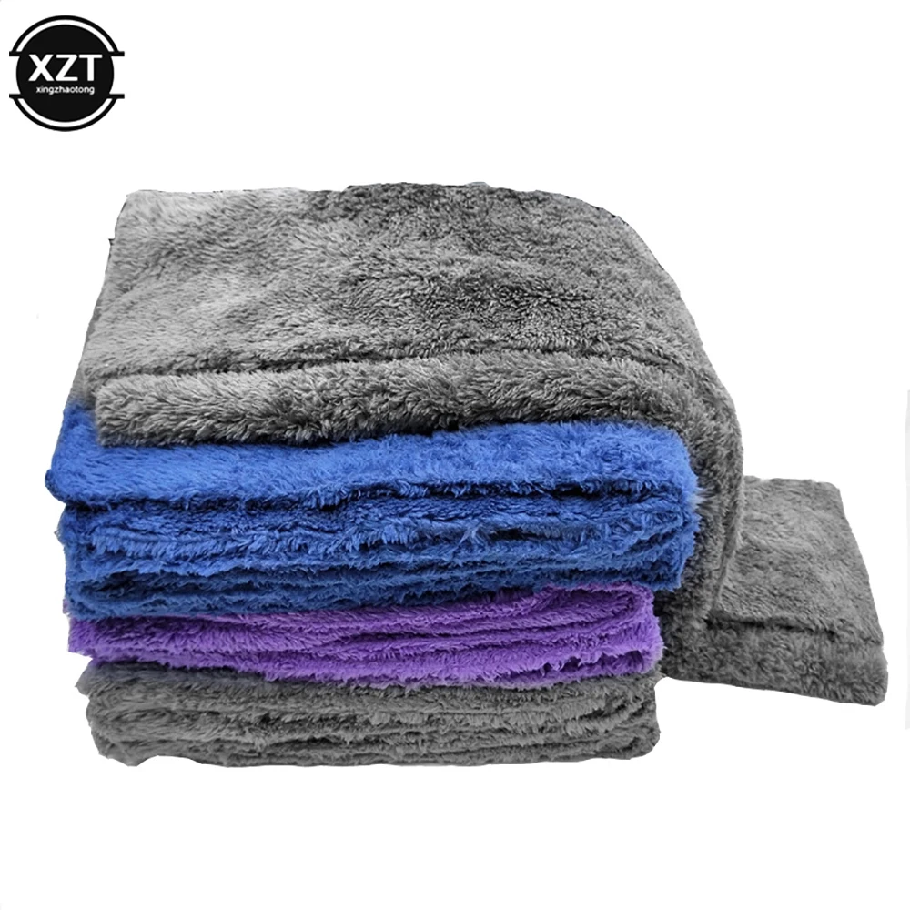 Microfiber Towel Car Wash Accessories 40X40cm Super Absorbency Car Cleaning Cloth Premium Microfiber Auto Towel One-Time Drying