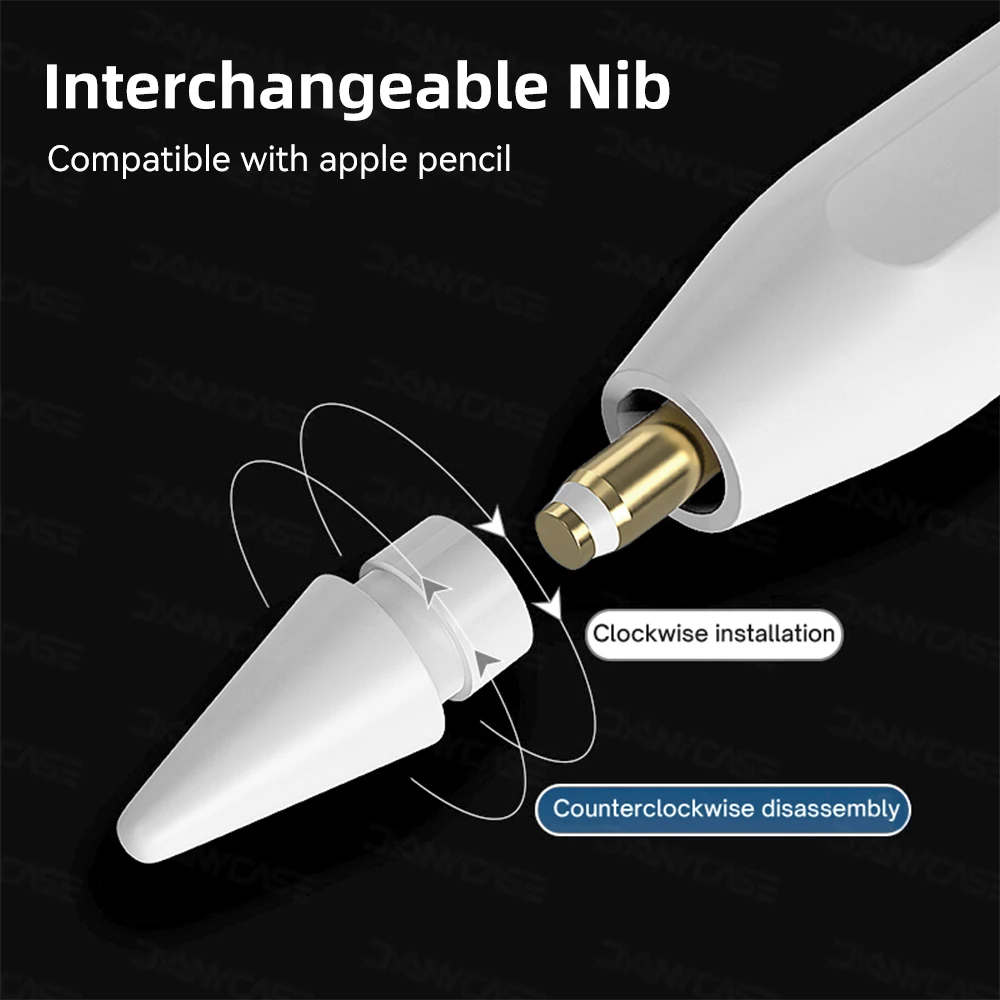 New Bluetooth Stylus for Apple iPad Pencil for iPad A16 11th Pro 13 M4 12.9 Air M2 11 10.9 Mini 7 6 5 Palm Rejection Touch Pen view 3