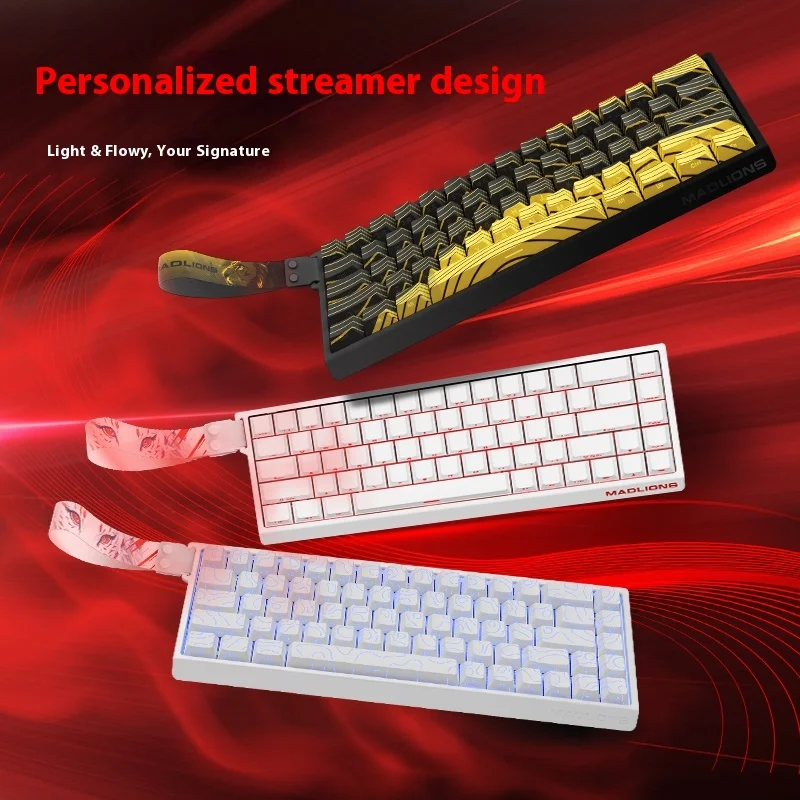 

Meijialion Mad60/68 pro Gaming Mechanical Keyboard Magnetic Switch 61/68 Keys Special Computer Peripherals for Office And Gaming