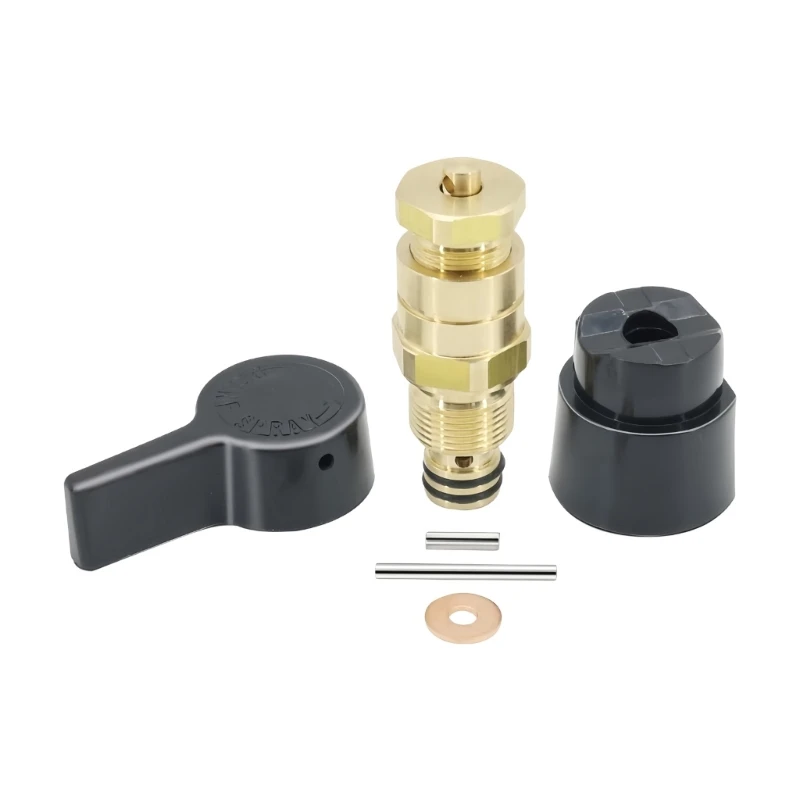 700258 Abflusskontrollbaugruppe für Airless-Farbspritzgerät mit schwarzem 3XUF – Detail 1