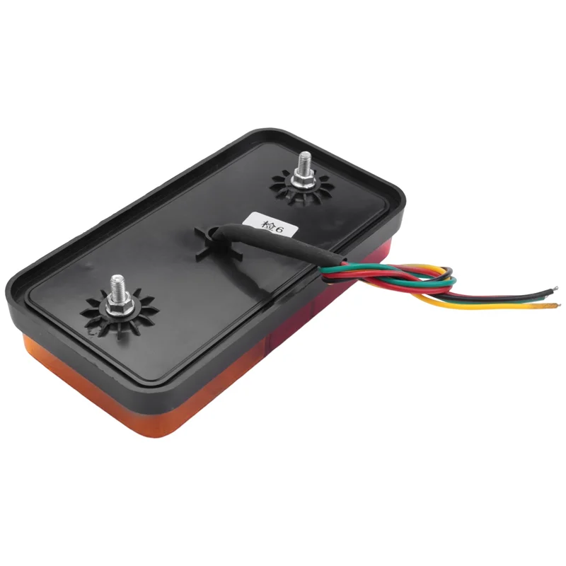 

2 шт. автомобильный светодиодный задний фонарь для прицепа 12 В-80 В, боковой фонарь для грузовика, 10 светодиодов, указатель поворота для грузовика, лодки, пикапа, RV UTV