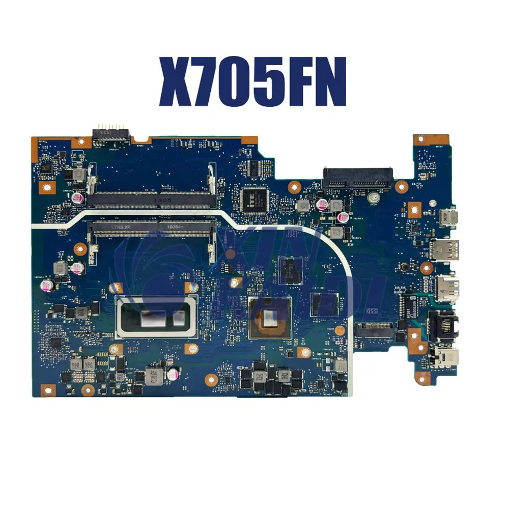 

NoteBook Mainboard For ASUS VivoBook X705FN X705F N705FN M705F Laptop Motherboard i3 8145U i5 8265U i7 8565U GPU MX150 V2G