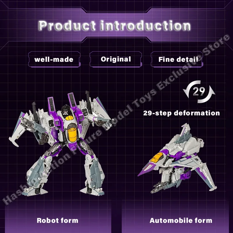 In Stock Hasbro Transformers Film Version Skywarp Action Figures Model Toy Collectible Movable Robot Model Toys Children's Gift