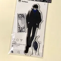 P5R Anime Goods Amamiya Ren Acrylic Stand Winter Series Figure Desk Display Room Decor Collection Kawaii Ornament Friend Gift