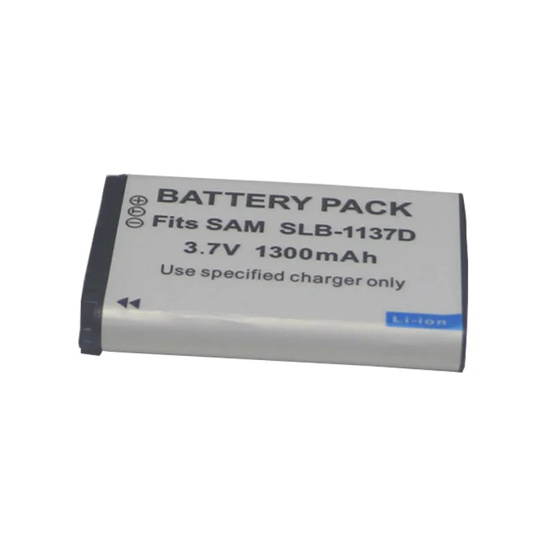 1100mAh SLB-1137D SLB 1137D Camera Battery For SAMSUNG TL34HD NV106 HD i85 i100 NV103 NV30