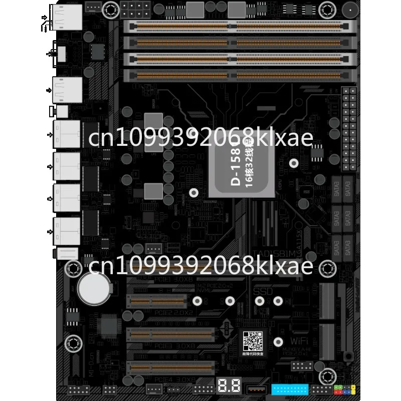 

Основная плата сервера D-1581 DDR4 3 2,5 г NAS