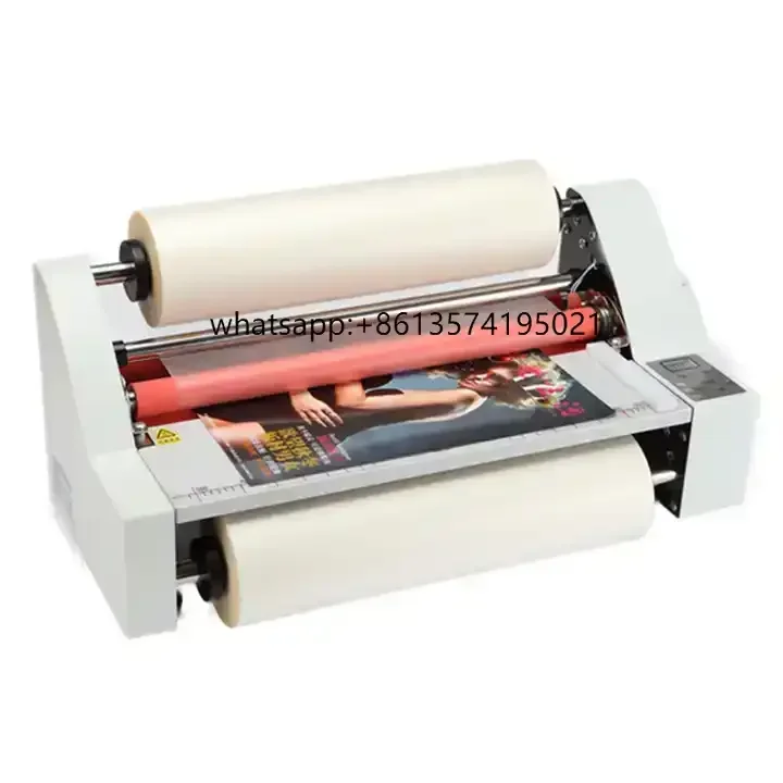

TWD-V480 Paper Film Desktop Laminating Machine Tape Automatic A3 A4 Electric Laminator Lamination Machines