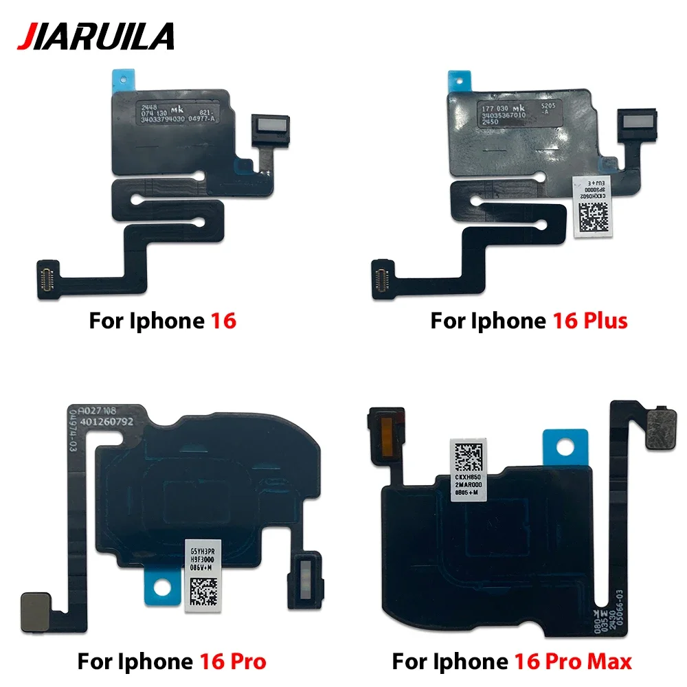 Earpiece Proximity Light Sensor Flex Cable with Mic For iPhone 13 14 15 16 17 Pro Max Plus Mini 16E Air Ear Speaker Repair Parts view 2