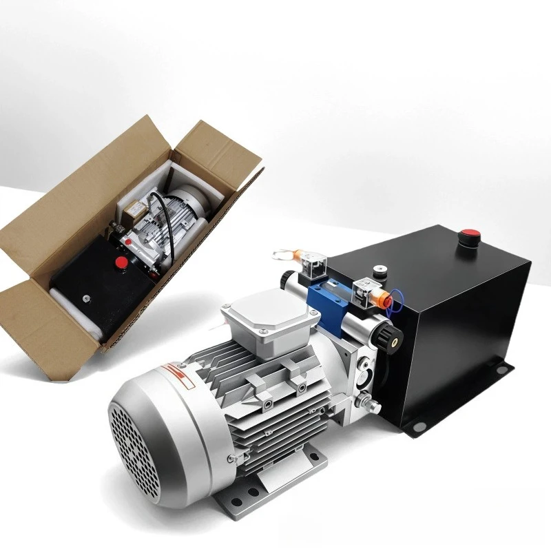 Hydraulic power unit, small hydraulic station, integrated integration, pure copper motor, precision valve group