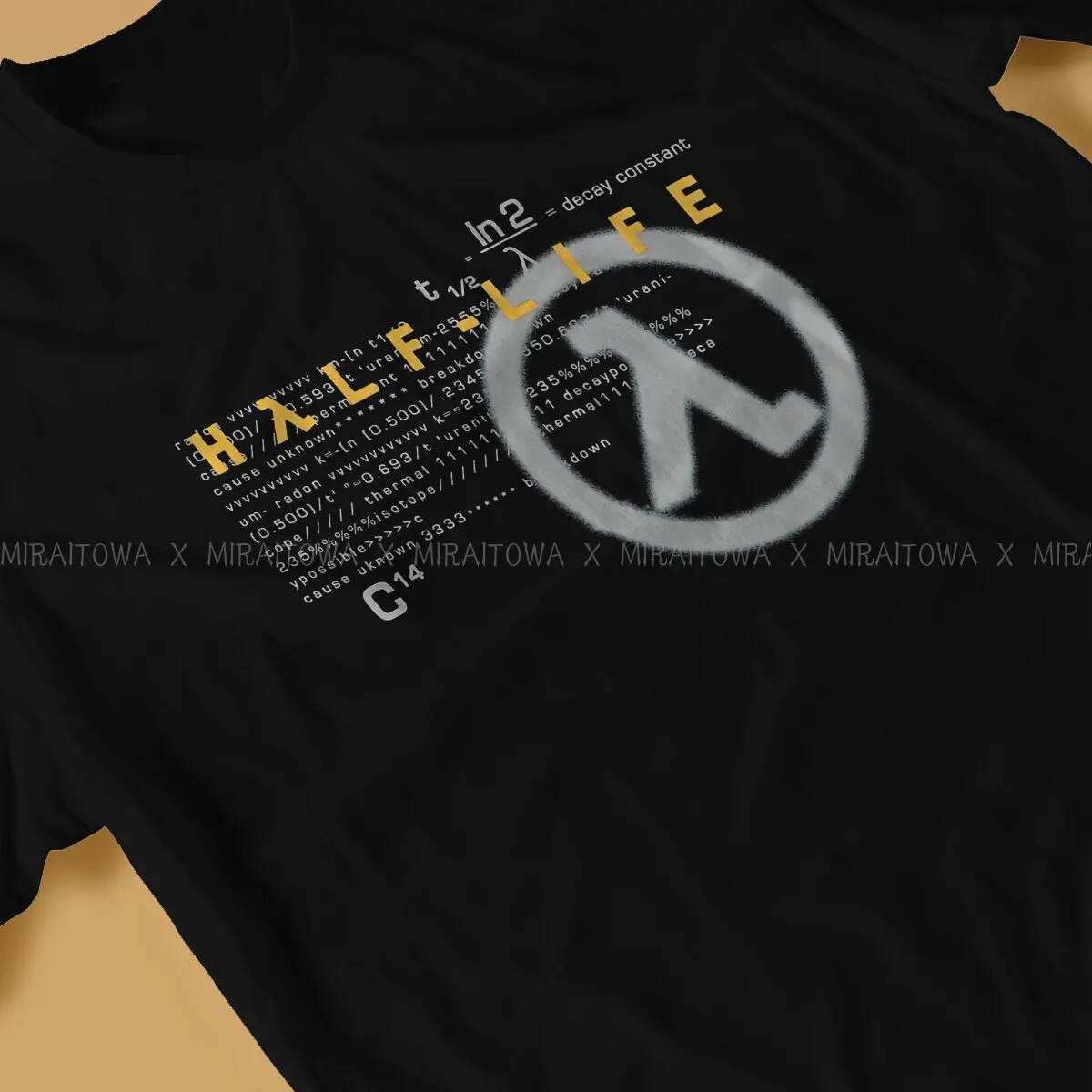 Half Life Game 1998 T Shirt Punk Men\'s Tees Summer Cotton Tops Harajuku Crewneck TShirt