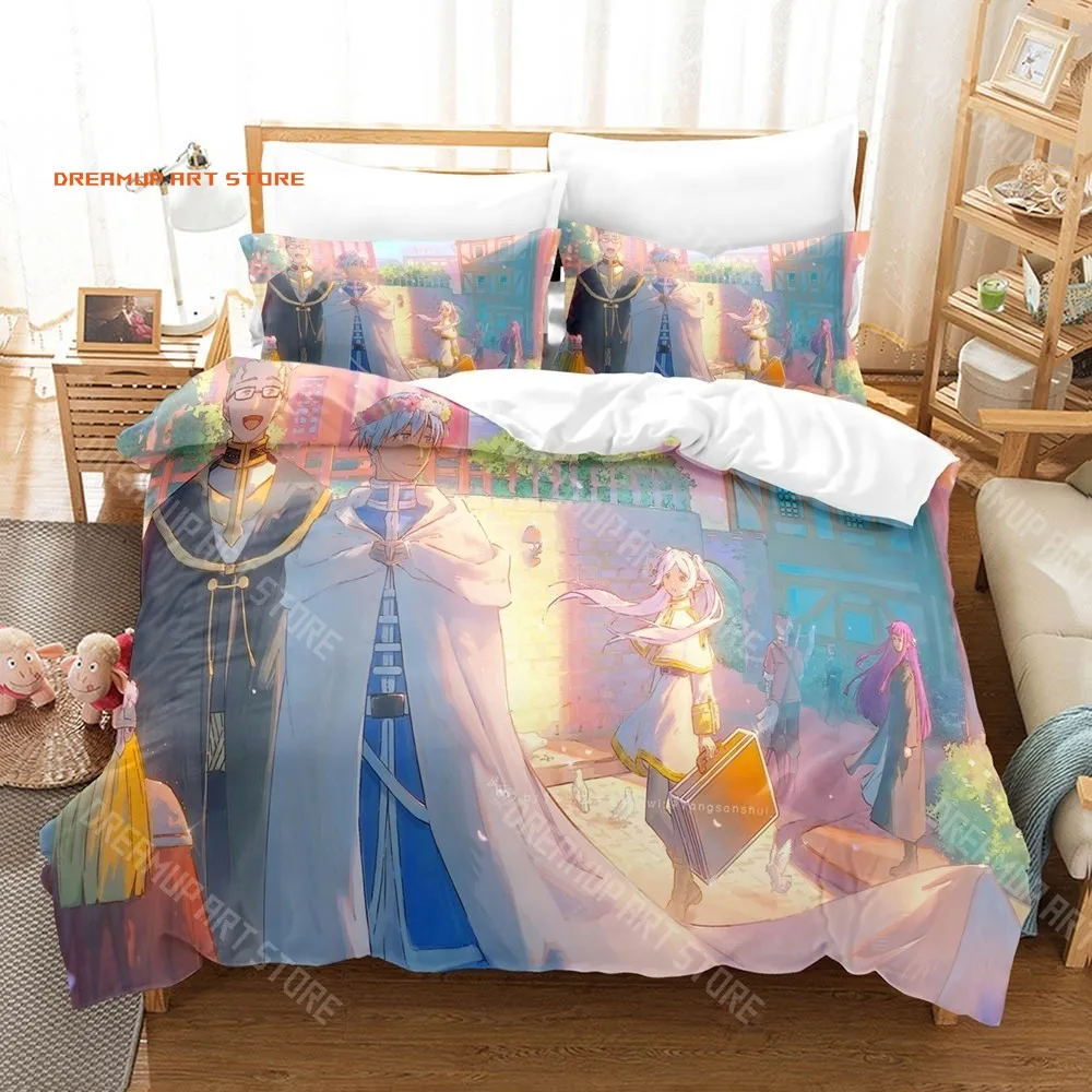 2026 3D Print Frieren Beyond Journey's End Bedding Set Single Twin Full Queen King Size Bed Set Adult Kid Bedroom Duvetcover Set