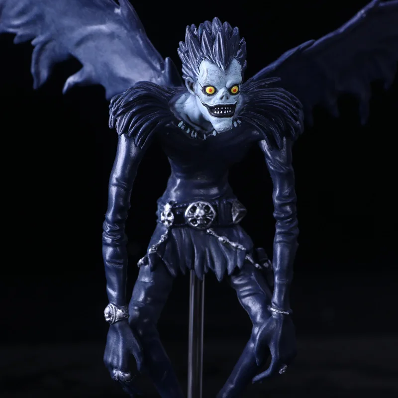 24CM Anime Death Note Deathnote L Ryuuku Ryuk Rem PVC Action Figure Anime Collection Model Statue Toy Dolls for Kids