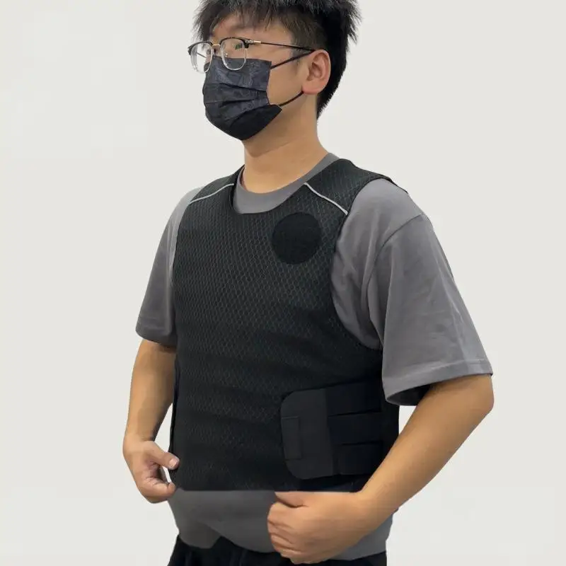 レベル5 隠蔽型防刃ベスト 通気性スケールアーマー 刺突・切創防止 超軽量 自己防衛・安全装備