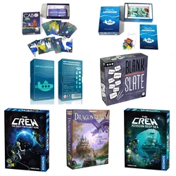 All English Blank slate board games for 2-8 friends Party games Cabo card games Family Party games Deep Sea Adventure card games