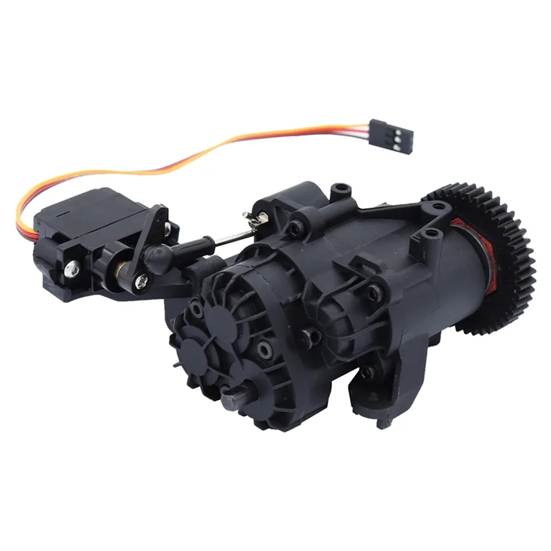 2 Speed Transmission Gearbox with Internal Gears and Servo for 1/10 RC Crawler TRAXXAS TRX4 TRX6 Upgrade Parts