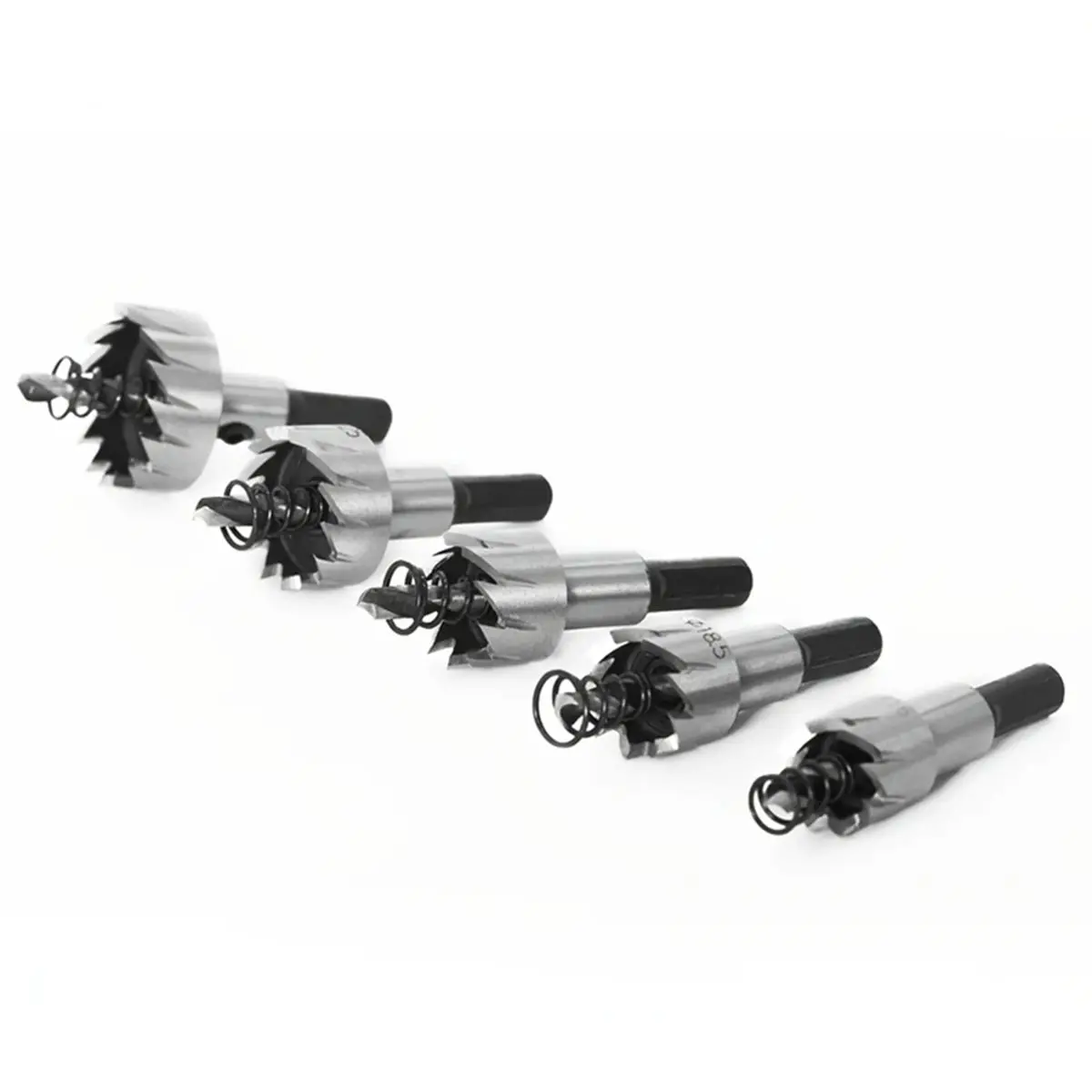 High-Speed-Steel Hole Opener,Hole Saw Kit with Wrench,Drill Bit Set,for Metal Steel Aluminum Plastic&Wood