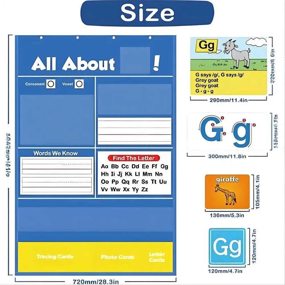 تصميم الجيب، تعلم الحروف الأبجدية، مخطط الجيب لمرحلة ما قبل المدرسة المنزلية، أداة ممارسة الكتابة اليدوية للفصول الدراسية التفاعلية