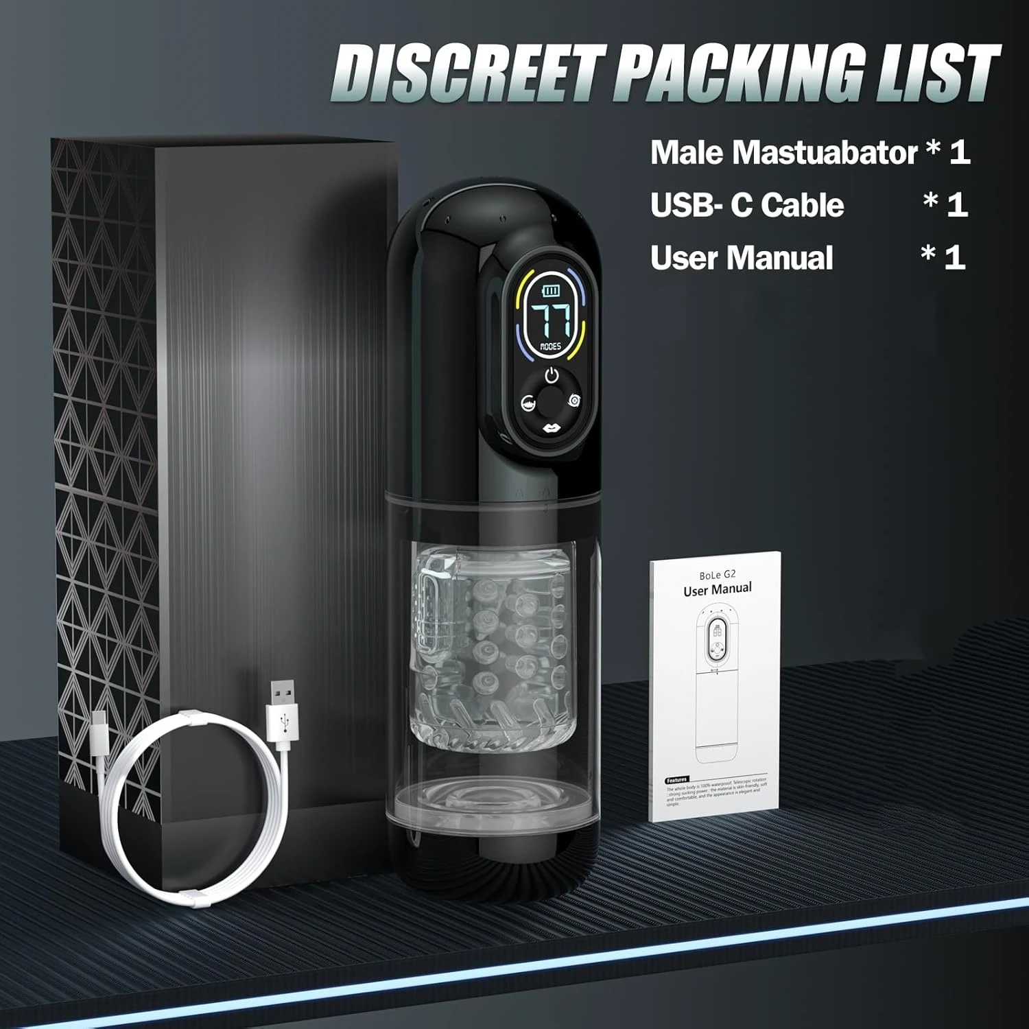 KUSHOR التلقائي ذكر الاستمناء مضخة القضيب لعبة الجنس للرجال جيب كس LCD اللسان آلة الجنس مع 7 وسائط الدورية Thrusting #6