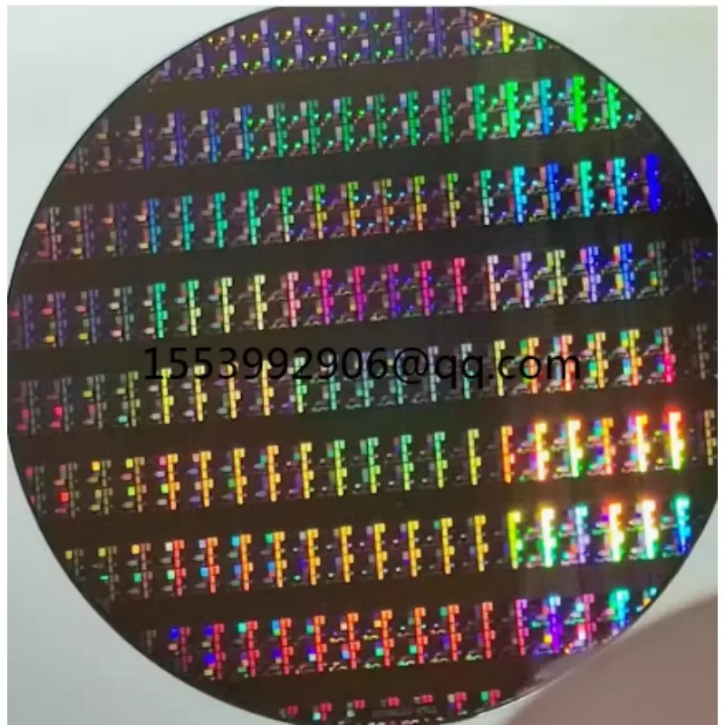 12 Inch CPU Wafer Silicon Science Technology Pendulum Piece Birthday Gift Photoetching Circuit Chip Semiconductor Silicon Wafer