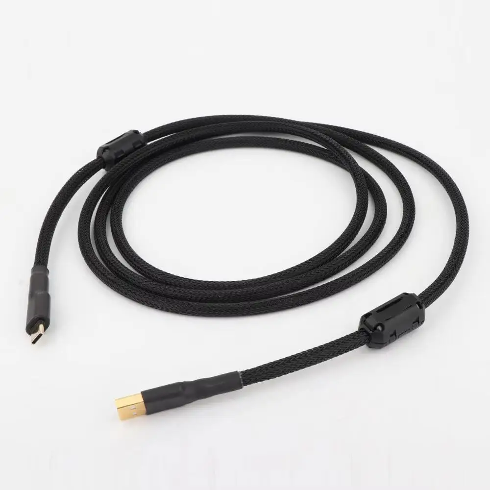 

Hifi OFC Copper USB Mobile Phone Cable High End USB Type A to Type C Cable for Data Cable DAC DVD