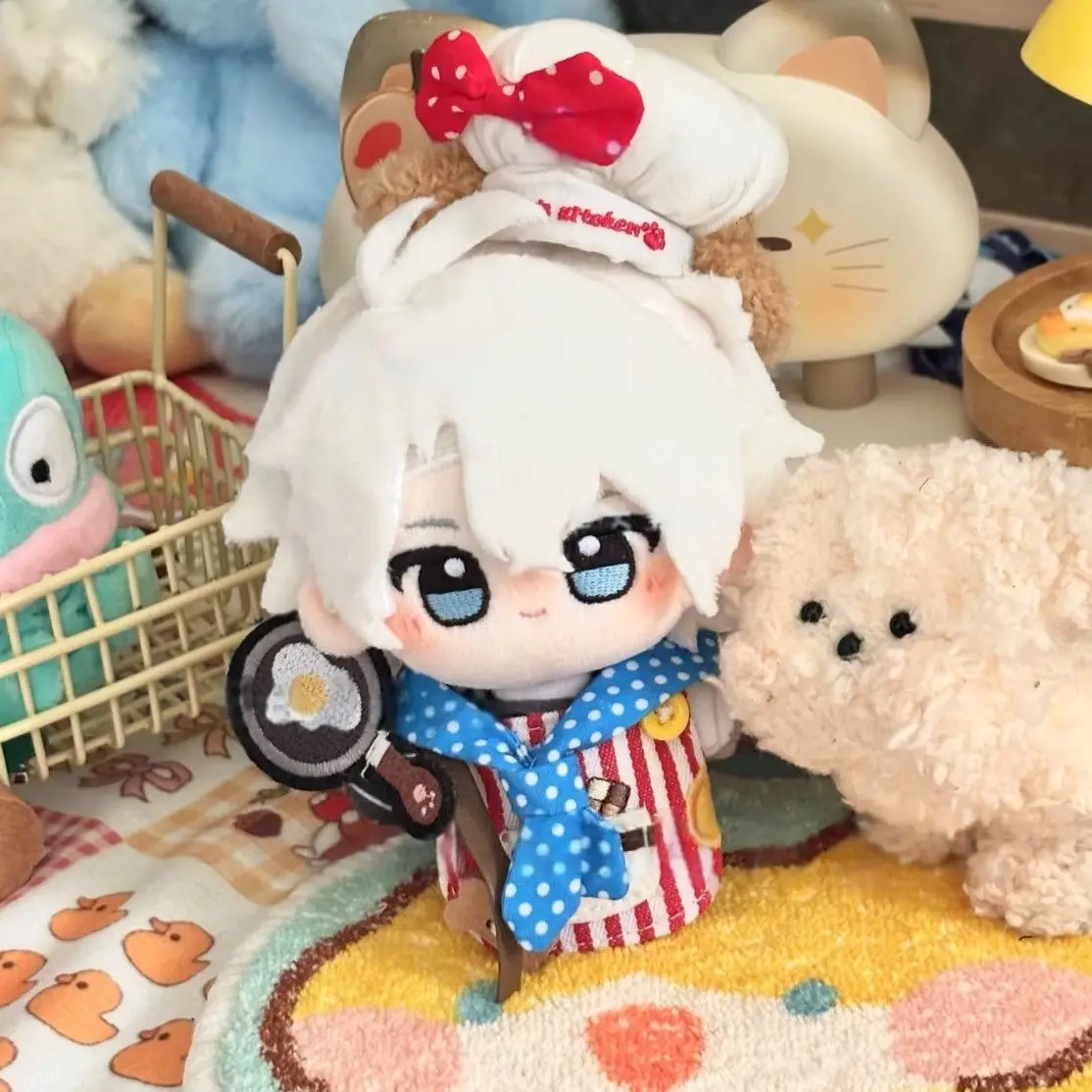 

Фаршированная 10 см аниме Honkai: Star Rail Bai E Attribut, мультяшная плюшевая кукла, игрушка COS, наряд для детей и взрослых, коллекционные хлопковые подарки