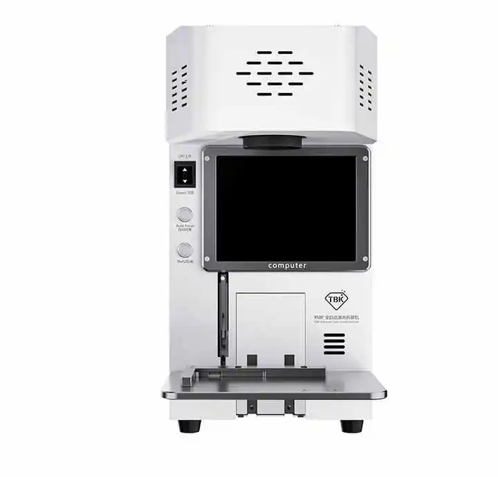  New TBK 958F Machine With TBK Lens Protective Cover For  12 13 Pro Max Repair phone Back Glass Remov