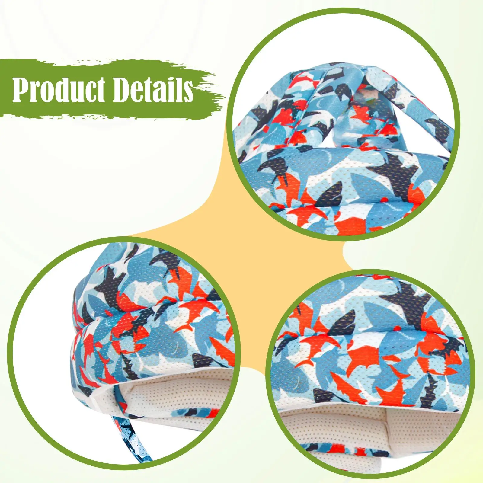 子供用保護ヘルメット 子供用帽子 ソフト衝突防止 歩き方を学ぶプロテクター 子供用保護キャップ 8-36ヶ月用 遊び用