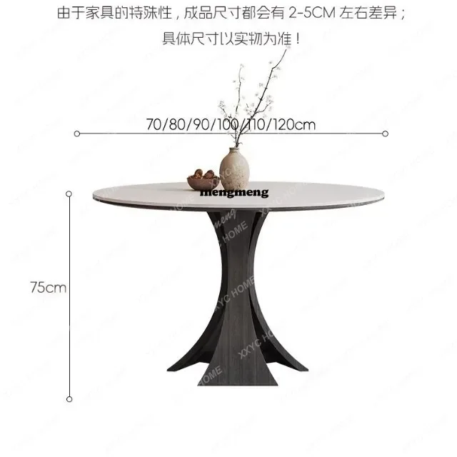 Retro Rock Slab Tables Italian-Style Minimalist Living Room Rock Slab Dining Table Designer Creative Home Furniture