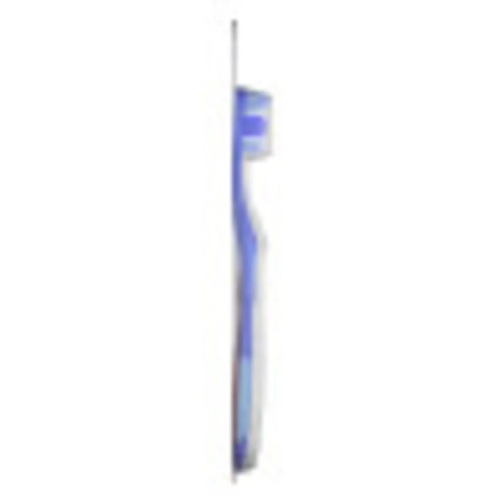 Extra Clean Full Head Adult Manual Toothbrush Medium Circular Power Bristles Easy Grip Handle Stain Removal Back Teeth Cleaning