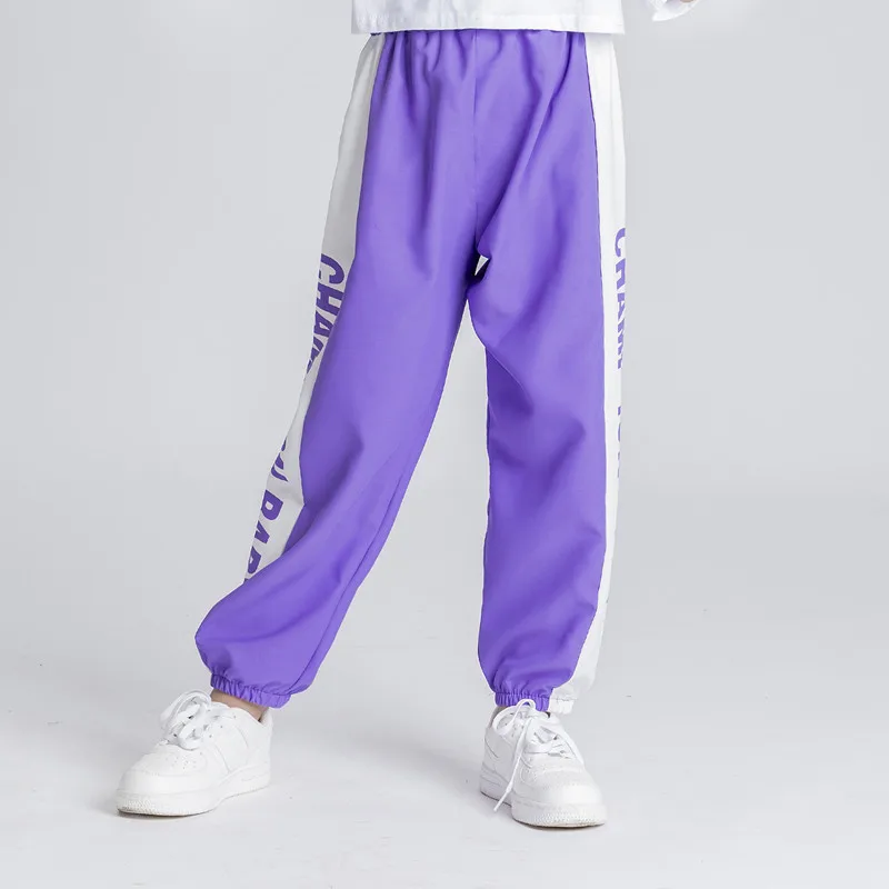 Children's street dance costumes, boys and girls hip-hop jazz dance sets, children's and elementary school sports meet