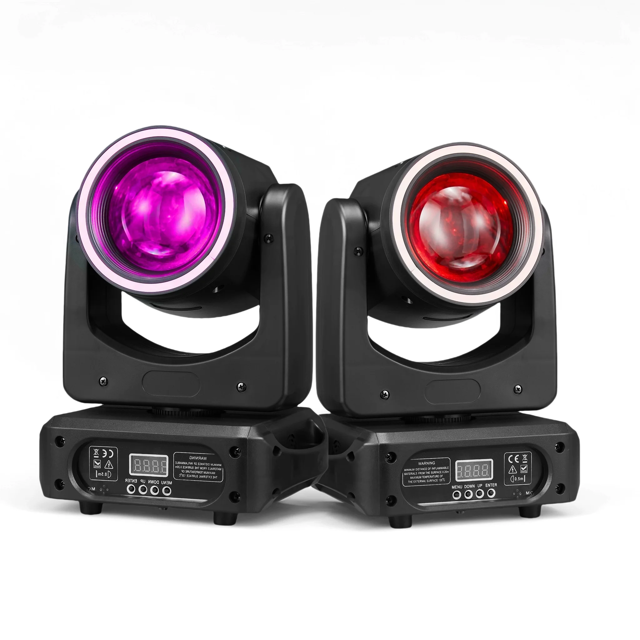 

120 Вт мини-луч и эффект гало, светодиодный эффект с подвижной головкой DMX 512, 15-канальный канал управления для DJ, дискотеки, ночного клуба, КТВ, бара, кинотеатра