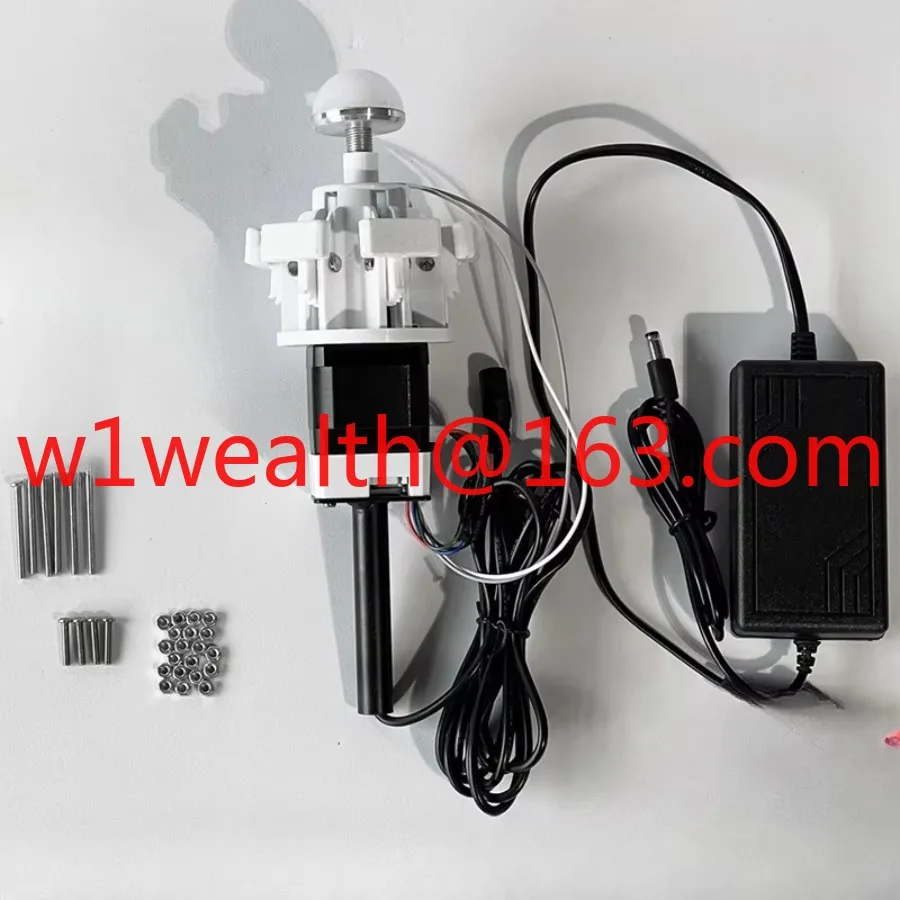 Machine-moving flower motors for opening and closing petal sections