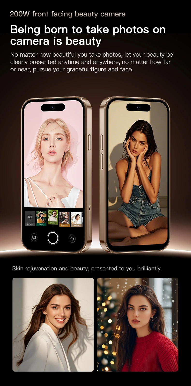 2025 New ONEMYTH M17 Pro Mini Smartphone 4.0-inch HD Android 12 4G Dual SIM 3GB+64GB 2000mAh Compact Phone