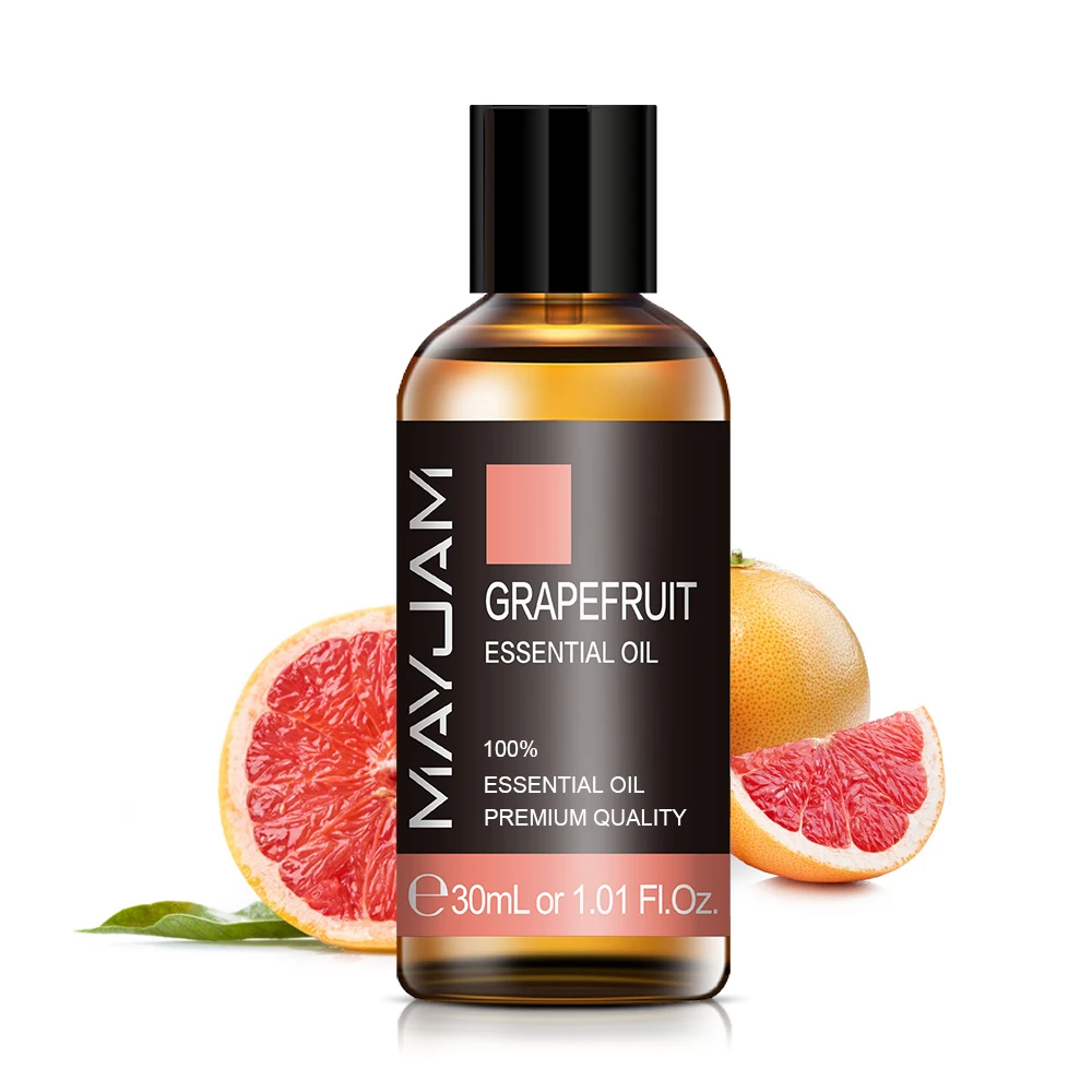 1Oz 30ML Grapefruit Essential Oil Diffuser Pure Natural Essential Oils Lavender Mint Lemon Chamomile Tea Tree Vanilla Aroma Oil