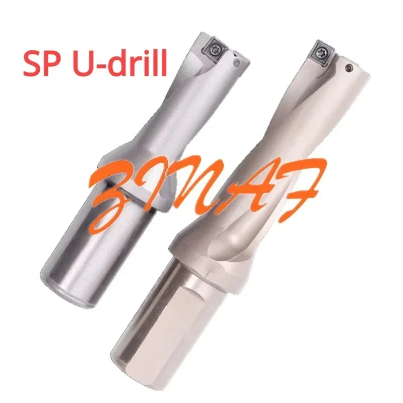 SP series insert U drill 10mm-50mm 2D 3D 4D depth Indexable fast drill for Each brand SPMG insert Machinery Lathe CNC drill bit