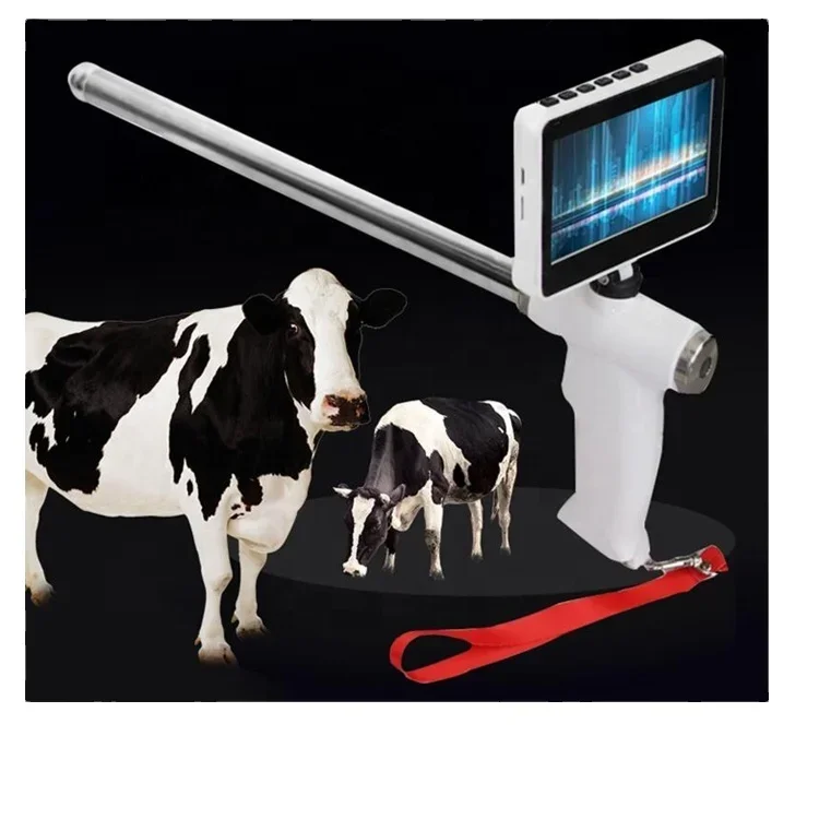 Upgrade Visual Endoscope Sperm Artificial Insemination Device Animal Digital AI Insemination