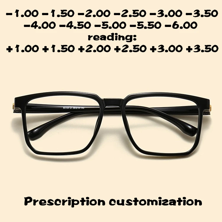 

57mm-150mm Fashion Ultra light weight big Glasses Frame Optical Full TR-90 Prescription Eyeglasses for Men Spectacles Eyewear