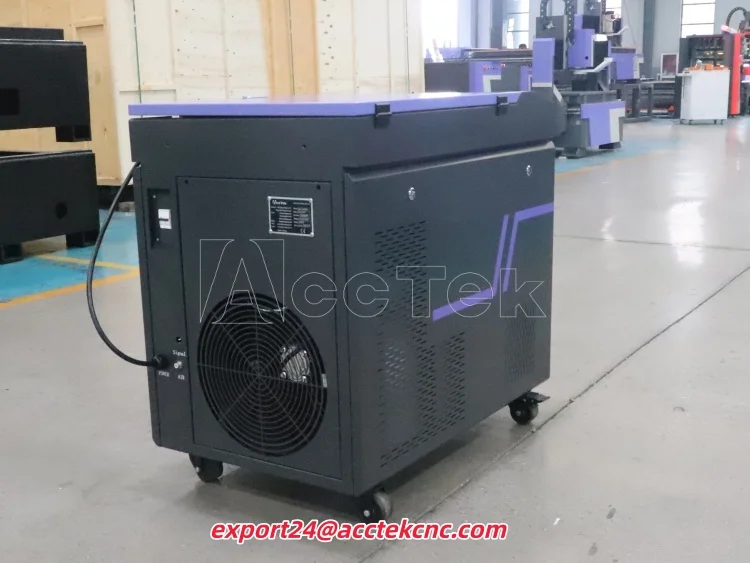 منظف ليزر نبضي 500 وات/1000 وات/2000 وات للمعادن |   آلة إزالة الصدأ المحمولة |   سعر آلة التنظيف بالليزر النبضي القوي