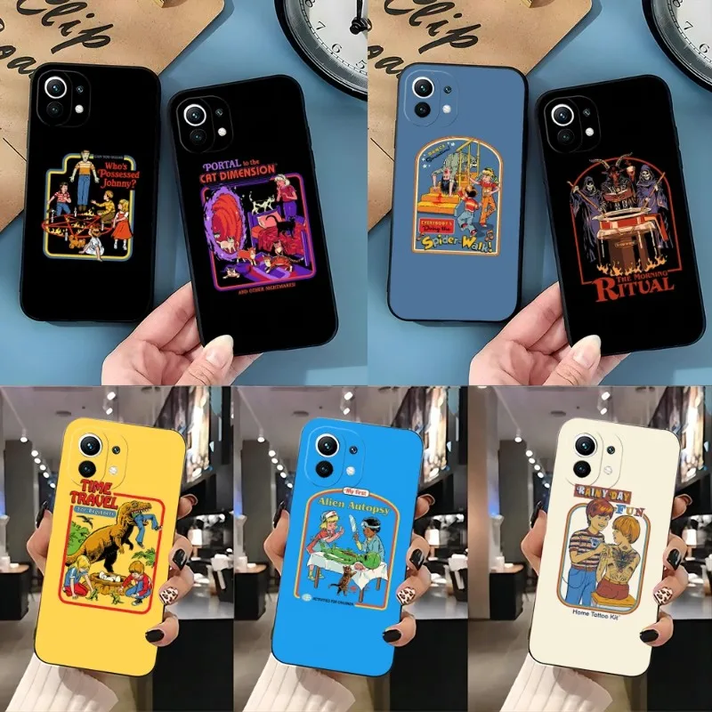 Let's Summon Demons Graphic Phone Case For Xiaomi Note 10Pro POCOF3 X3 GT M3 M4Pro Redmi Note 11 10 9 S Pro Plus POCO X3 NFC