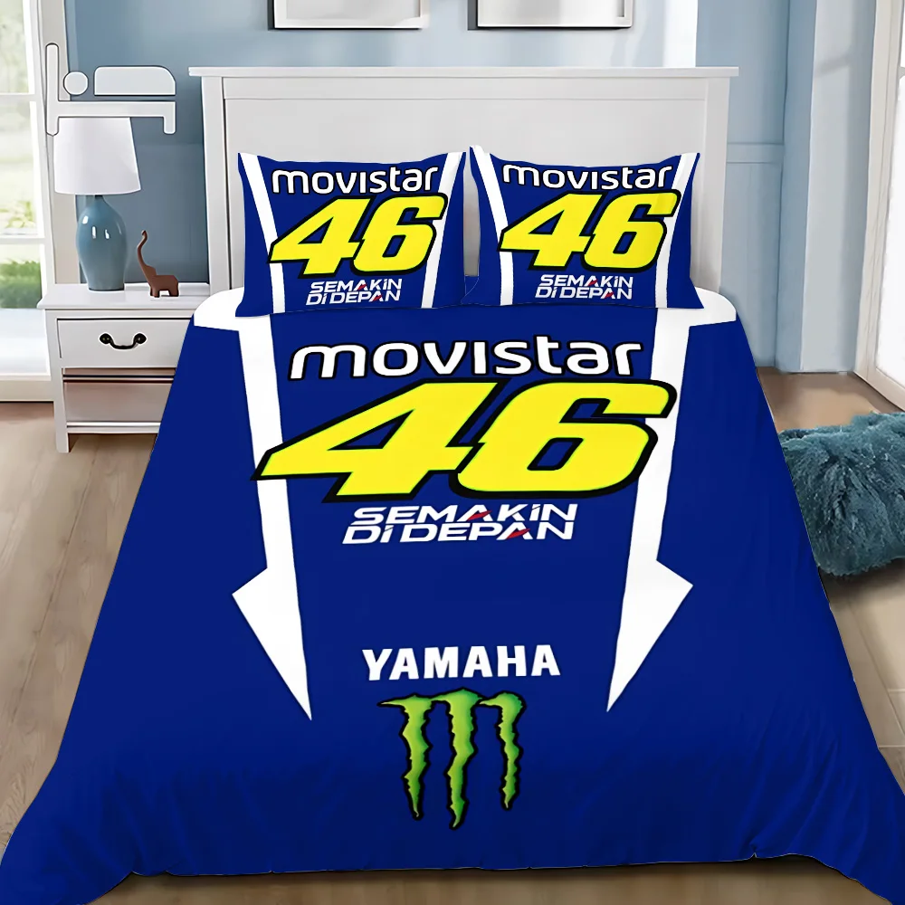 Duvet Cover Pillowcase Bedding Set Hot R-Rossis V-VR-46 Adult Boy Girl Bedroom Decoration Children Single Double Large Size