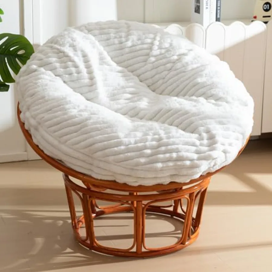 

Подушка для кресла Papasan с толстым вельветовым чехлом, без поддерживающей подкладки, 48 x 48 дюймов