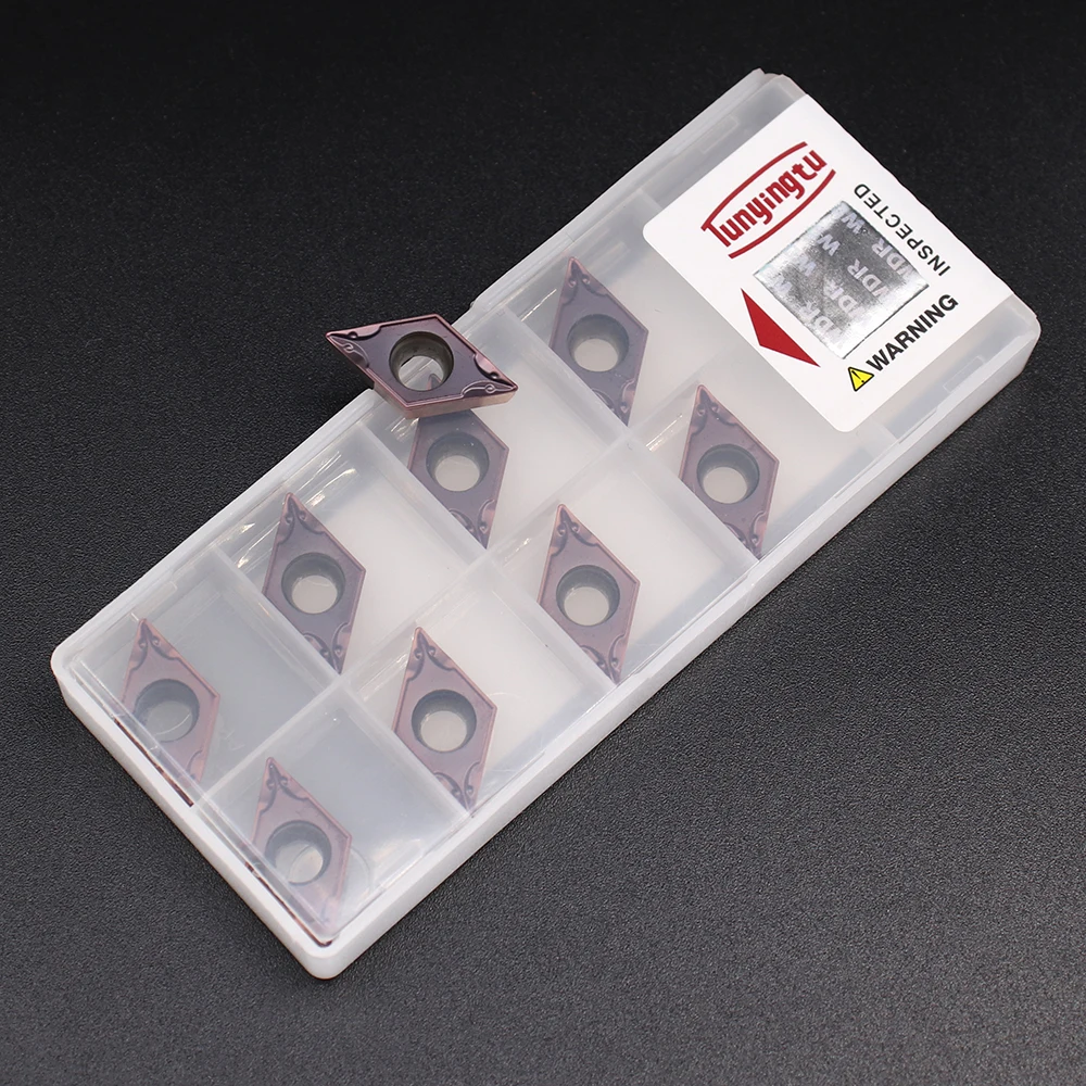 Insertos de carburo DCMT11T304 TM1 1125, cortador de torno CNC de corte de cuchilla de alta calidad, herramienta de torneado interno de acero inoxidable