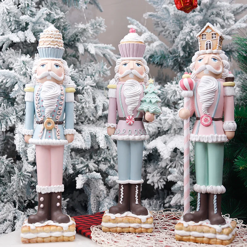 New Christmas Series Nutcracker Decorative Resin Crafts