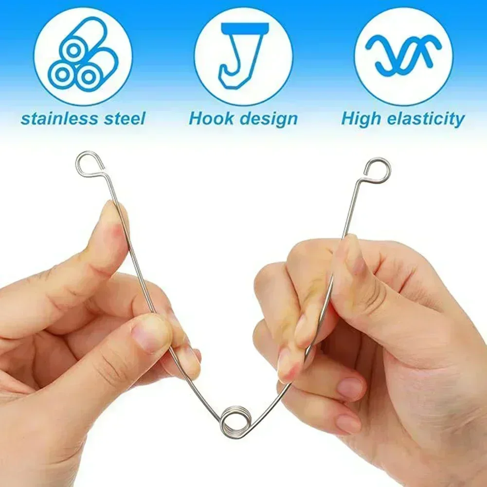 Light Fixture Clips Lighting Spring Clips Easy Attachment Ceiling Clips Flexible Installation Clips Ceiling Clip