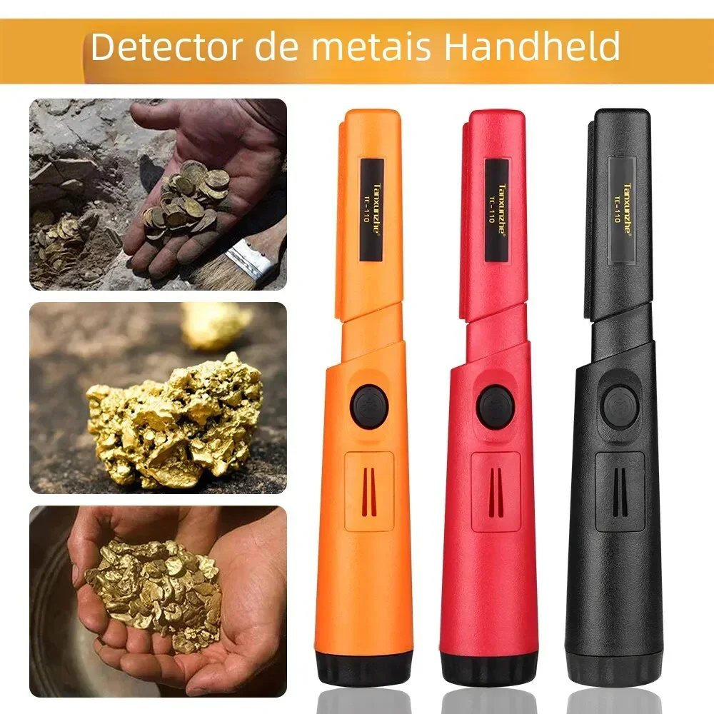 TC-110 Handheld Metal Detector Positioning Rod With anti-scratch protection cover Metal Pinpointing IP68 waterproof