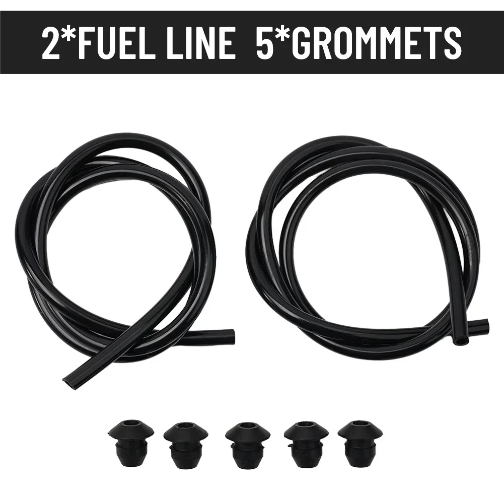 None Fuel Line Tank Grommet Kit FS74 FS76 FS85 For Stihl Grommet Line Hose Pipe KM85 Kit Part Rubber High Quality