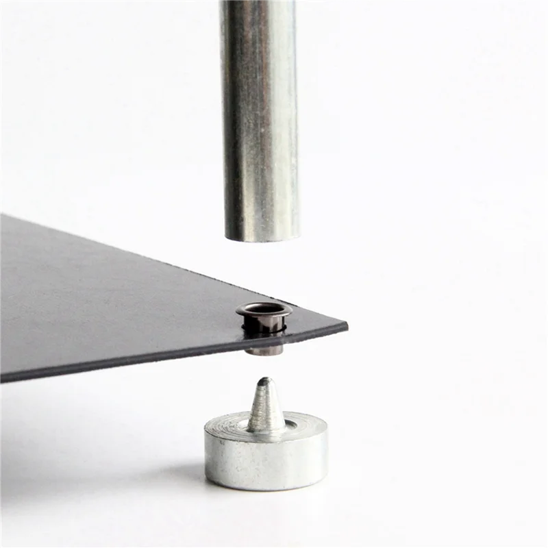 Hot Sale-500 قطعة الثقوب DIY كيديكس غمد 6 مللي متر برشام أداة اليد أجزاء العيينة ثقب أداة تخريم عدة #2