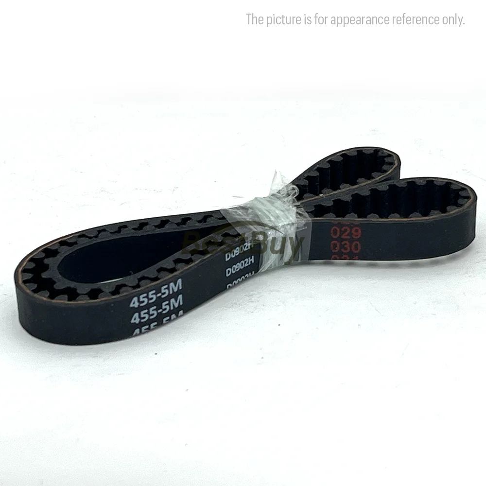 HTD 5M High-Quality Rubber Closed Loop Timing Belt Width 10/15/20/25/30/40mm Perimeter 175/180-380mm For 5M Synchronous Wheels